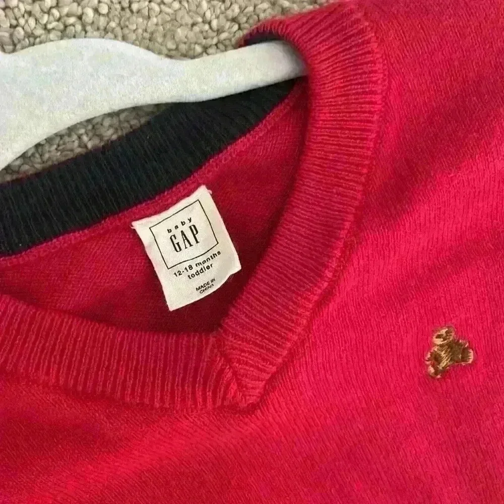 Baby Gap red sweater